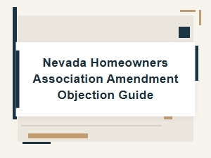 Nevada Homeowners Association Amendment Objection Guide